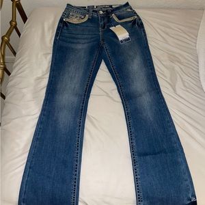 Sexy couture boot cut jeans